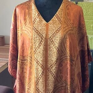 Vintage 70’s Rich Brocade Caftan - one size fits many